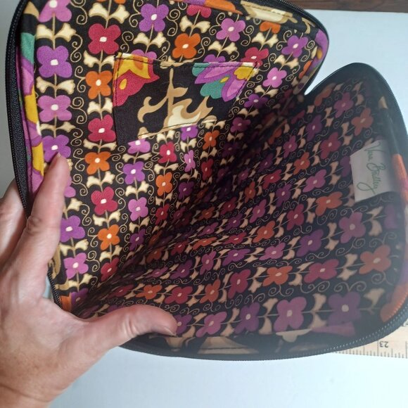 Vera Bradley Quilted Floral Tablet Sleeve Case Ipad E Reader 8" X 10" - Picture 6 of 8